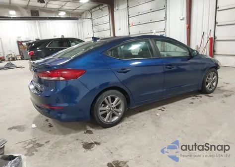 2018 Hyundai Elantra Sel z USA, uszkodzony, nr VIN 5NPD84LF3JH298825